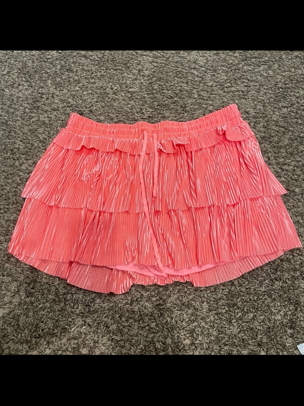 simply, southern NWT tiered ruffle skort size XL